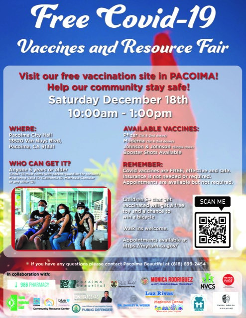 Free Covid-19 Vaccines and Resources Fair