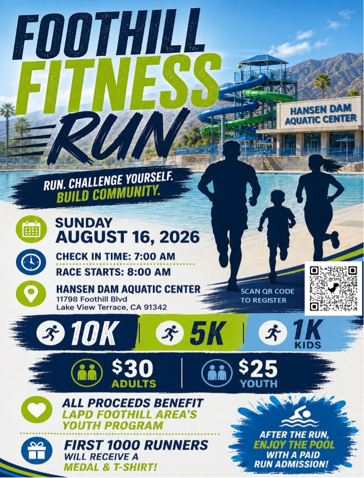 Foothill Fitness Run
